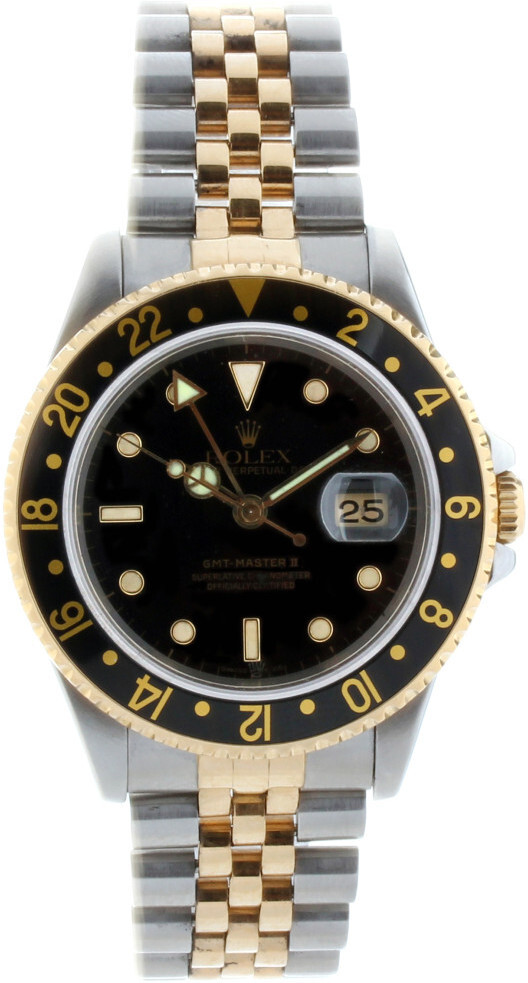 16713 Rolex GMT-Master II BEGAGNAD Pris 45 895 kr - UretVintage™