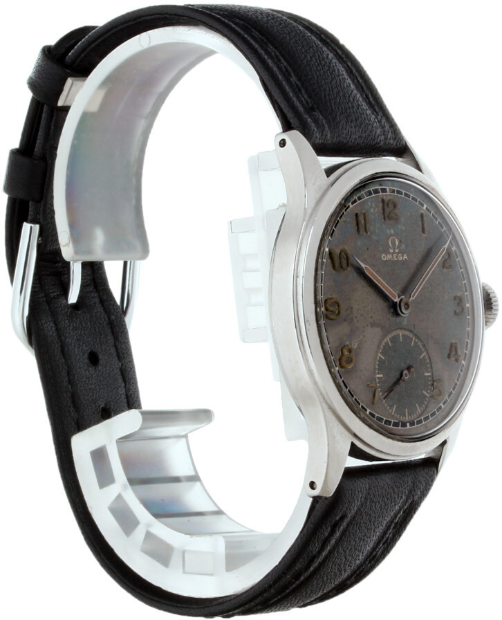 2400-7 Omega Suverän Grå/Läder Ø35 mm 