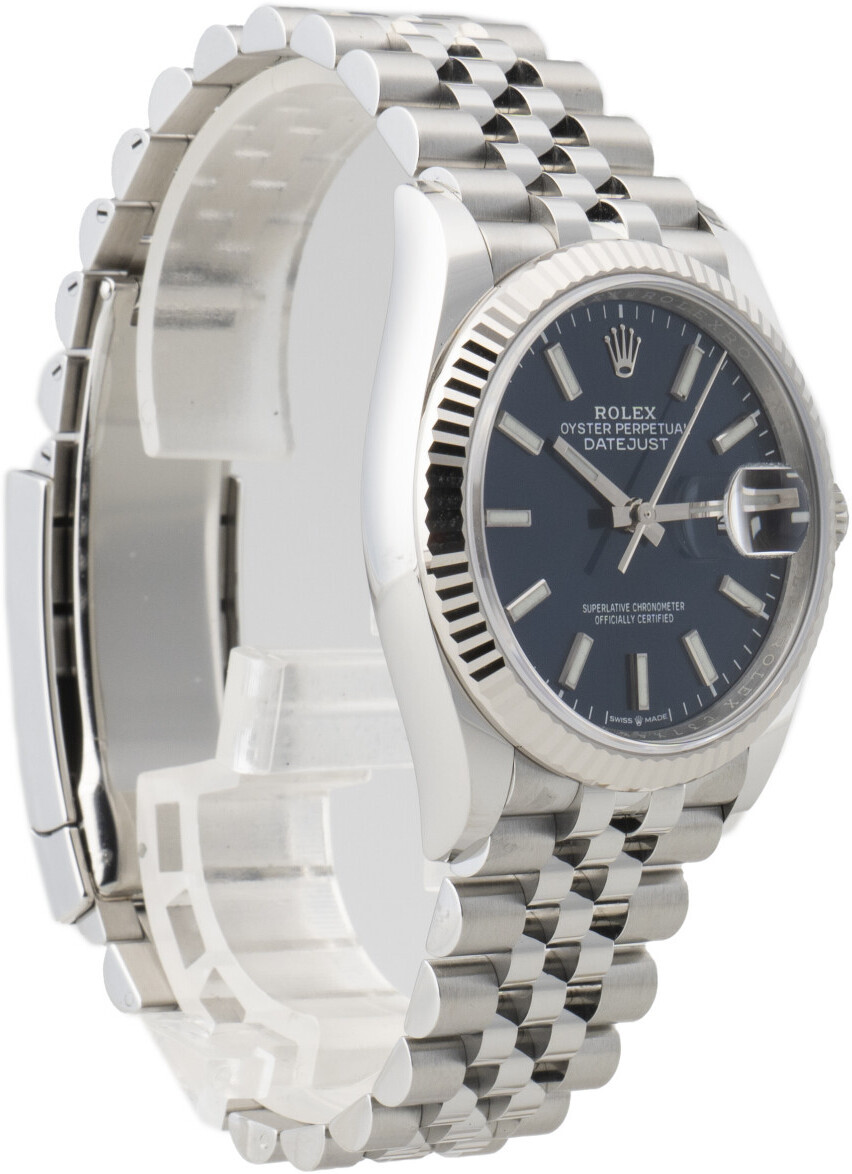 126234-0017 Rolex Datejust 36 Blå/Stål 