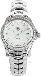 TAG Heuer Link 27.3 mm Diamond Dial And Bezel WJF1319.BA0572