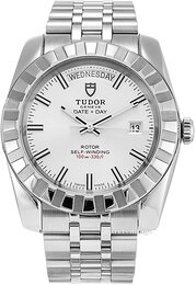 Tudor Classic Date-Day 23010-62110-WIDSTL