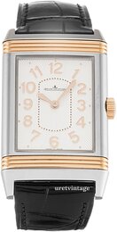 Jaeger LeCoultre Grande Reverso Lady Ultra Thin 18-carat Pink Gold/Stainless Steel 3204422